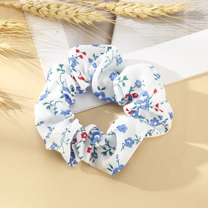 Levao Spring Summer Net Yarn Hair Bow Scrunchies Large Chiffon Women Elastic Hair Band Ponytail Holder Hair Tie Girl Accessories