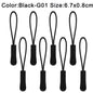 5/10Pcs Metal Zipper Pull Replacement Detachable Zipper Slider Pull Tab Repair Kit for Clothing Jacket Diy Craft Sewing Zip Head