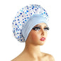 New Satin Bonnet Silk Night Sleeping Cap For Women Curly Braid Hair Multi Style Printing