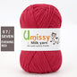 1pc Wholesale Price High Quality Soft Warm DIY Milk Cotton Threads Baby Wool For Hand Knitting Crochet Yarn 50g/PC