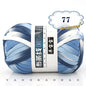 1pc 100g Thick Cloth Yarn Soft Colored Yarn for Hand Knitting Woven Bag Carpet DIY Hand-knitted Material