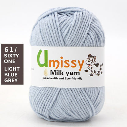 1pc Wholesale Price High Quality Soft Warm DIY Milk Cotton Threads Baby Wool For Hand Knitting Crochet Yarn 50g/PC