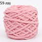 100g/ball Chenille Knitting Yarn Soft Ice Strip Line Cotton Yarn DIY Wool Yarn for Hand Knitting Scarf Thick Wool Yarn Wholesale