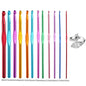 Multiple Sizes Crochet Hooks Set Random Colors Needle Knitting Set Crochet Needles For Knitting Crochet Set of Hooks Knitting