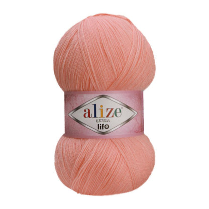 Extra Life Knitted Yarn-23 Color Options 480 Meters(100gr) Hand Knitting Yarn Ball - Alize Extra Life- Acrylic-DIY