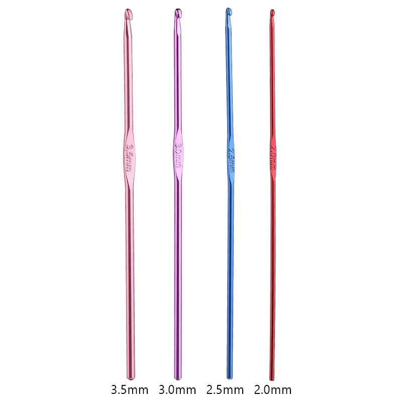 Multiple Sizes Crochet Hooks Set Random Colors Needle Knitting Set Crochet Needles For Knitting Crochet Set of Hooks Knitting