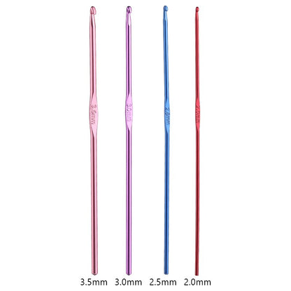 Multiple Sizes Crochet Hooks Set Random Colors Needle Knitting Set Crochet Needles For Knitting Crochet Set of Hooks Knitting