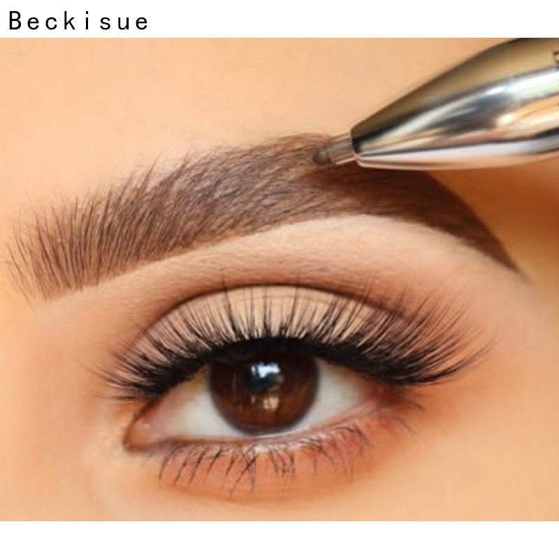 Popular Rotating Round Bead Eyebrow Pencil Four In One