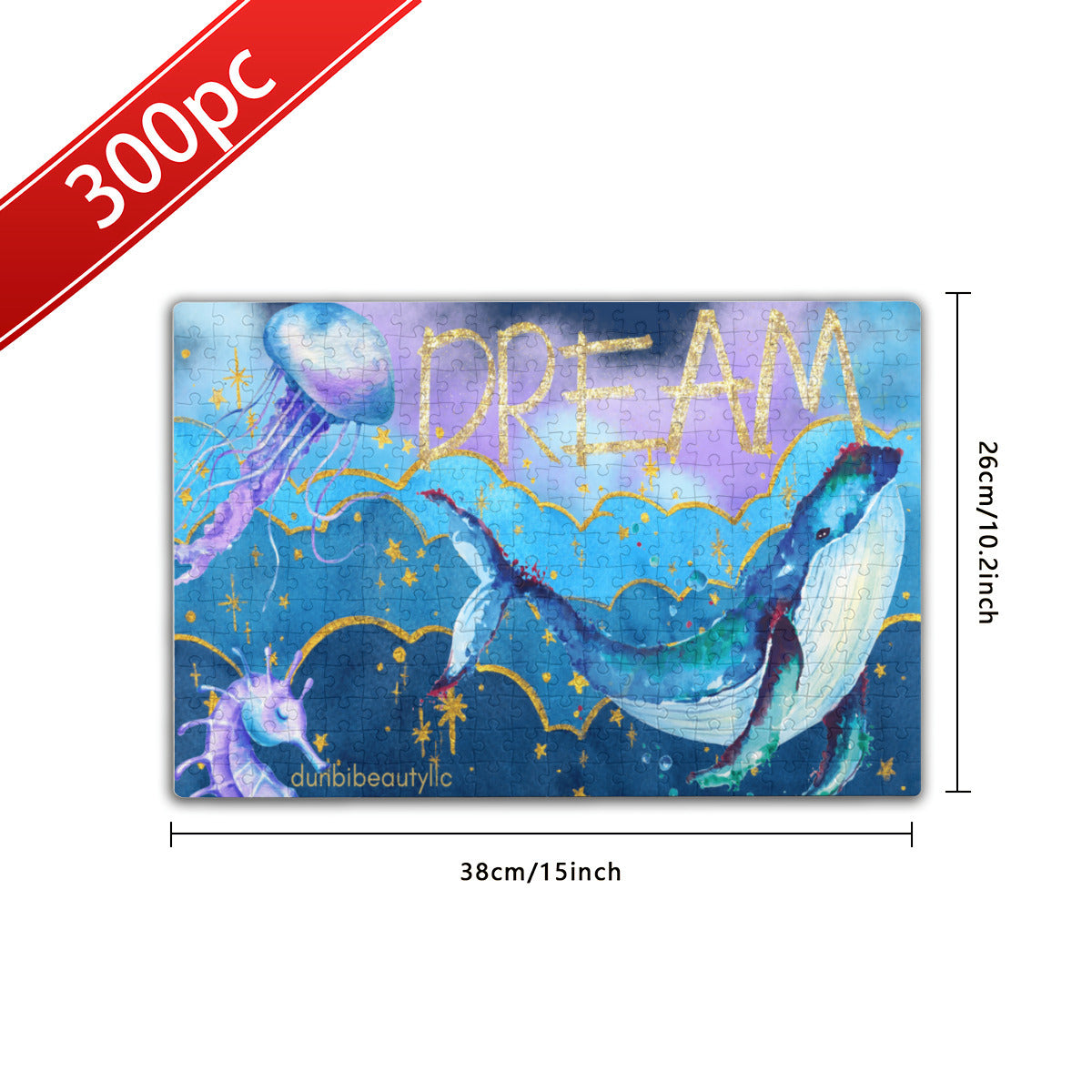 Special Edition Dream 300pcs Puzzles (Plastic Box Horizontal)｜Paper