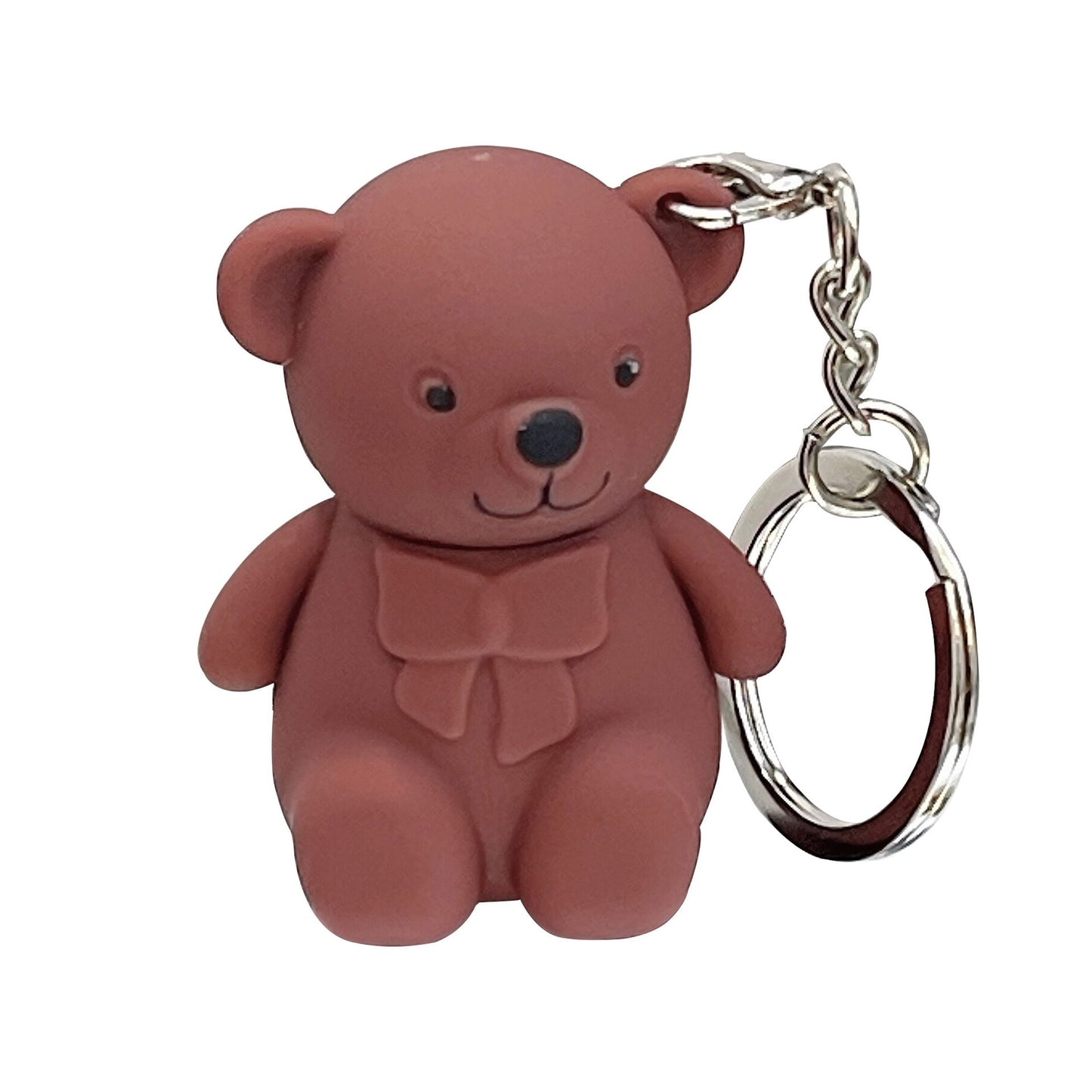 Keychain Bear Lip Mud 6 Color Matte White