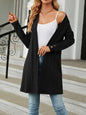 Open Front Long Sleeve Cardigan