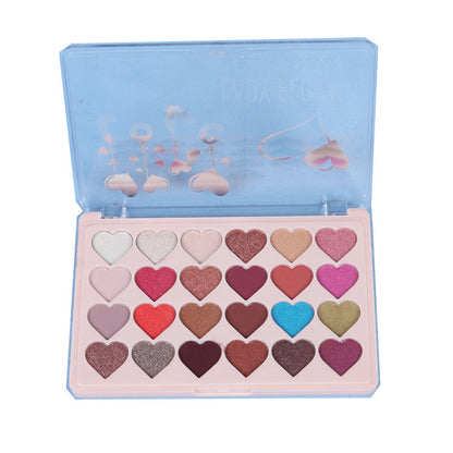 24 Color Eye Shadow Palette Pearlescent Matte