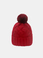 Roll Rim Cable-Knit Hat