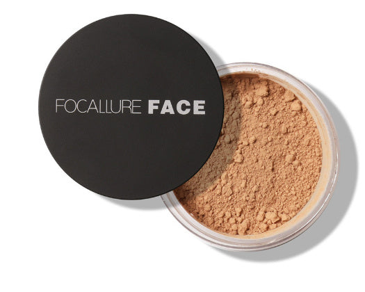 FOCALLURE oil control, breathable makeup, transparent powder, 24-hour long-lasting anti-sweat, no makeup powder