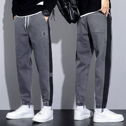 Fleece Lined Padded Warm Keeping Track Sweatpants Loose Casual Pants