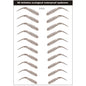 Simple Thick Eyebrows Ecological Eyebrow Stickers