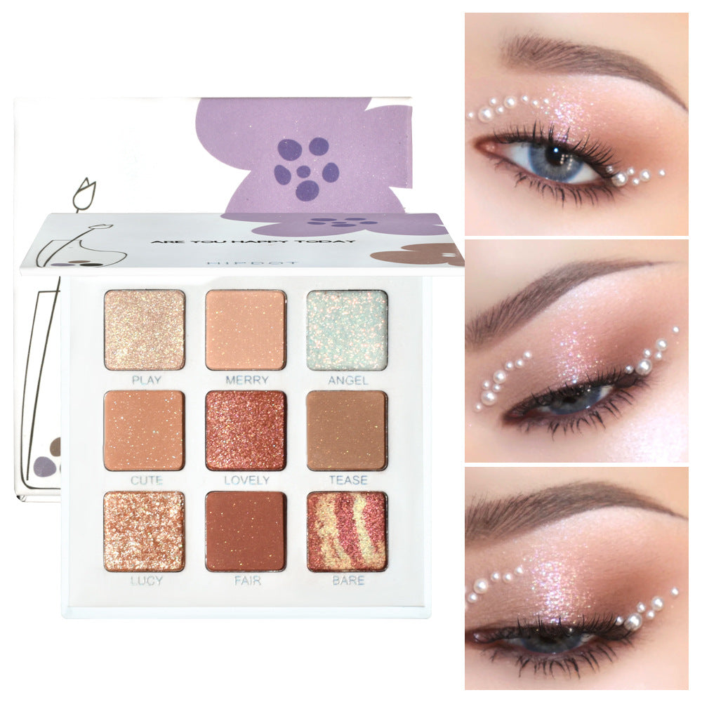 Ladies Fashion European Explosion 9 Colors Eyeshadow