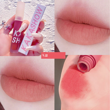 Velvet Matte Matte Lip Glaze Moisturizes And Does Not Easily Stain The Cup