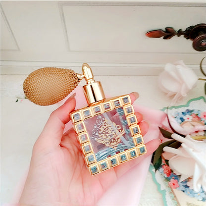 French Gold Plated Air Bag Spray Perfume Bottle