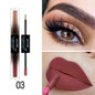 Double-ended Monochrome Eye Shadow And Lip Gloss