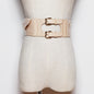 The Belt Pattern Is Thin And Wide, Fashion Collocation Dress Down Jacket