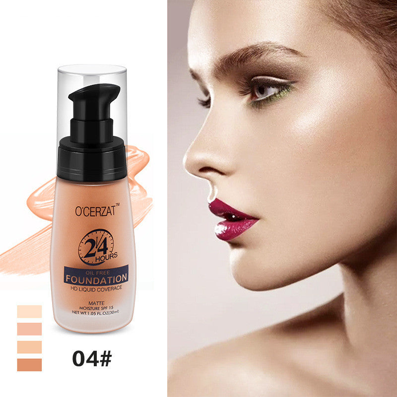 Long Lasting Concealer Oil Control Moisturizing Non-fading Liquid Foundation