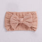 Baby Hair Accessories Elastic Head Bandwidth Edge Nylon Bow Headband For Children