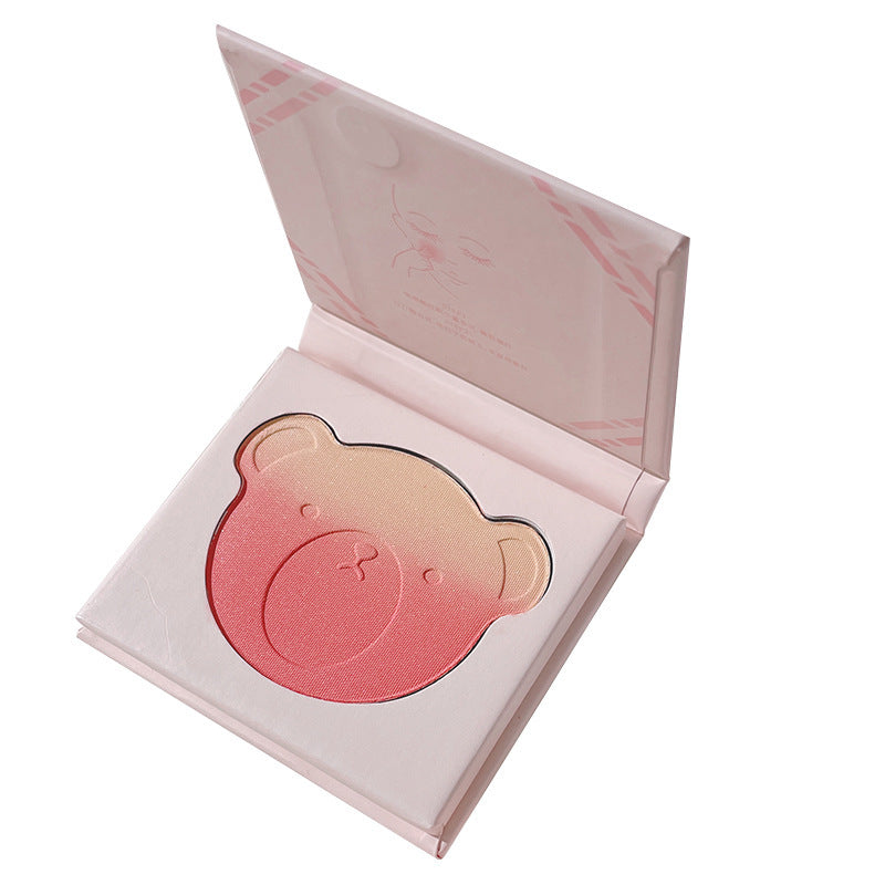 Bear Series Gradient Blush Is Not Easy To Fly Powder