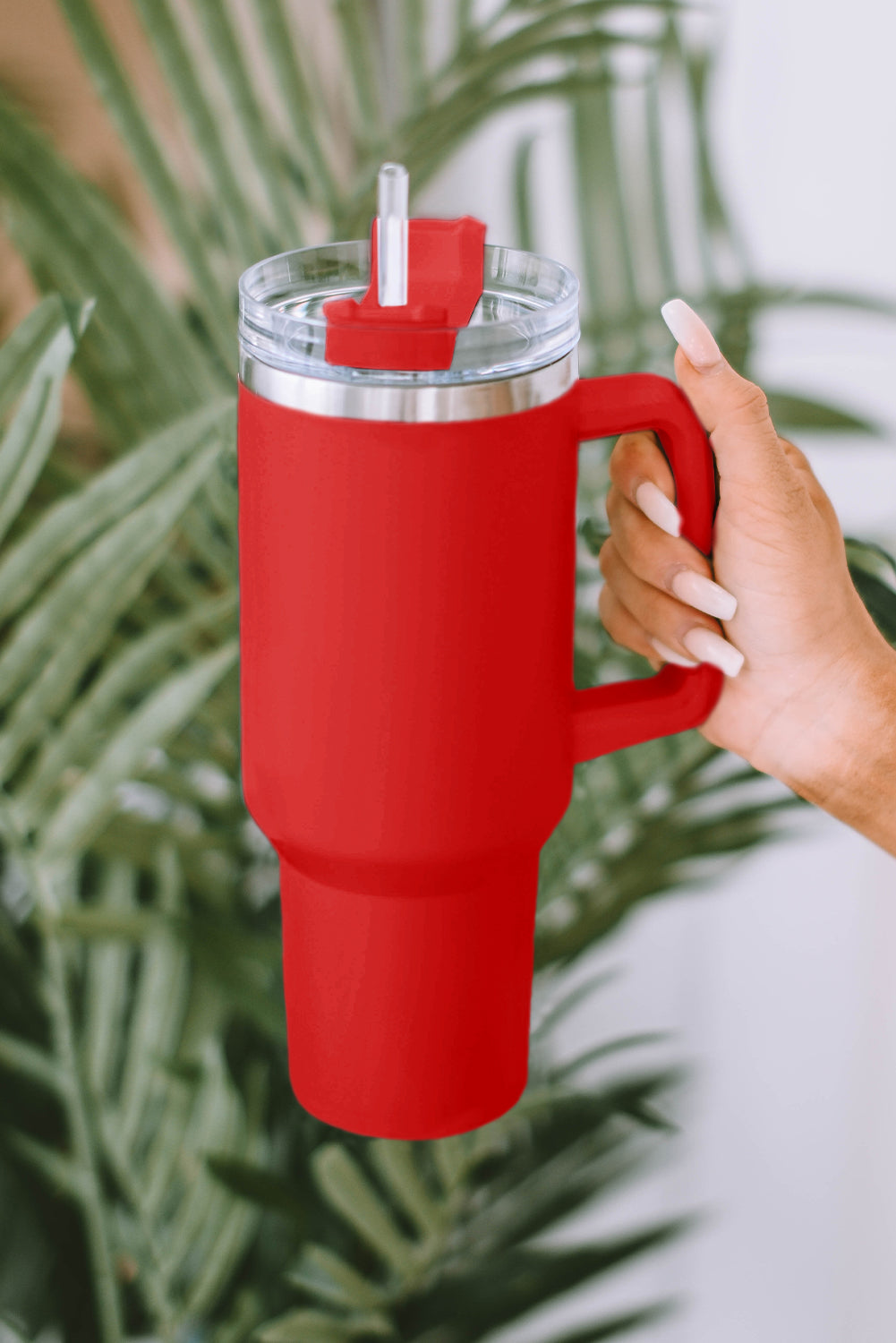 Red 304 Stainless Steel Double Insulated Cup