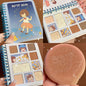 Diary Six-color Eyeshadow Manga Girl Series Diary Eyes