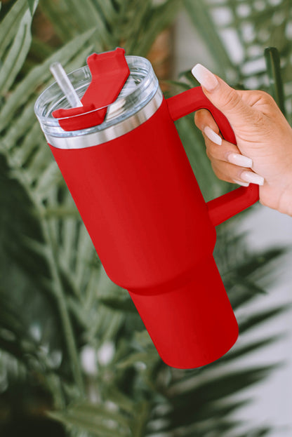 Red 304 Stainless Steel Double Insulated Cup