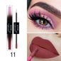 Double-ended Monochrome Eye Shadow And Lip Gloss