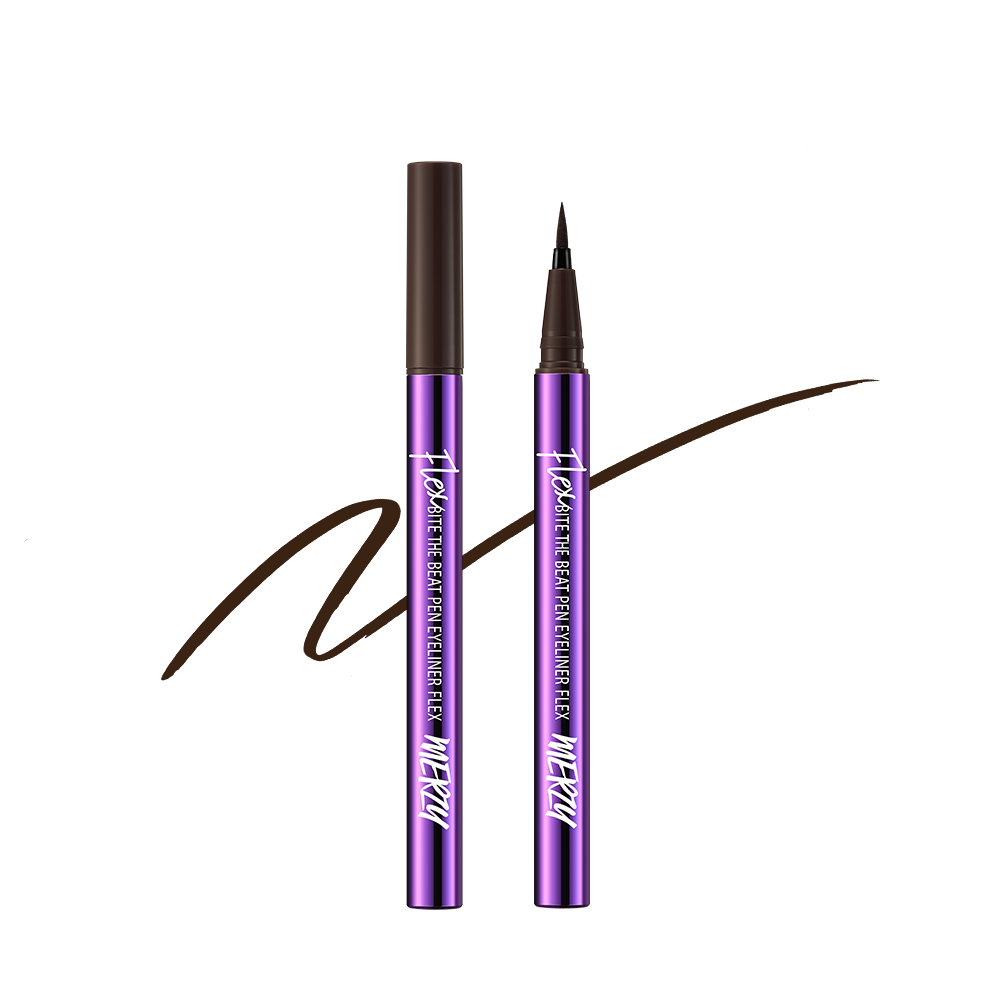 MERZY BITE THE BEAT PEN EYELINER FLEX 0.6g (3 Colors)