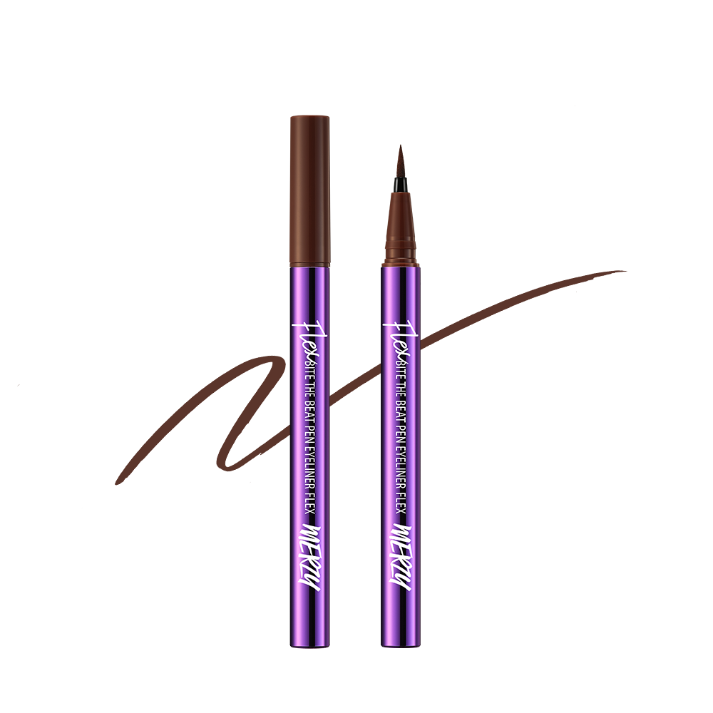 MERZY BITE THE BEAT PEN EYELINER FLEX 0.6g (3 Colors)