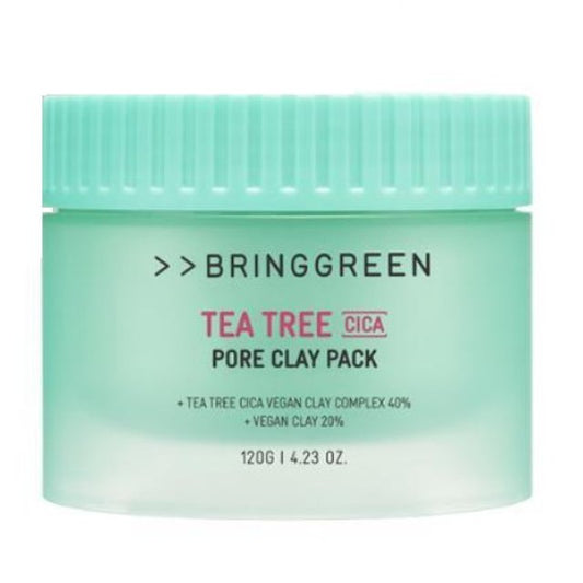 BRINGGREEN Tea Tree Cica Pore Clay Pack 120g