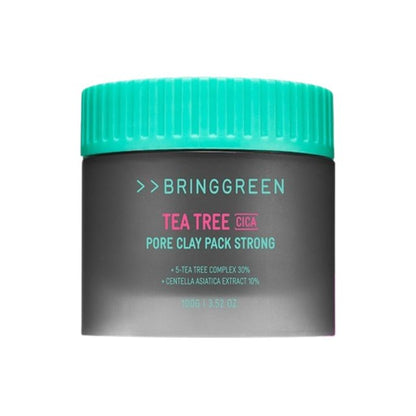 BRINGGREEN Tea Tree Cica Pore Clay Pack Strong 100g