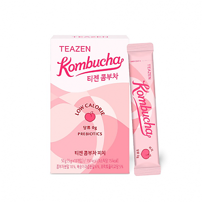 [TEAZEN] Kombucha Peach (10 Sticks)