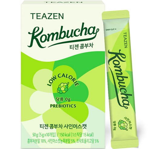 [TEAZEN] Kombucha Shine Muscat (10 Sticks)