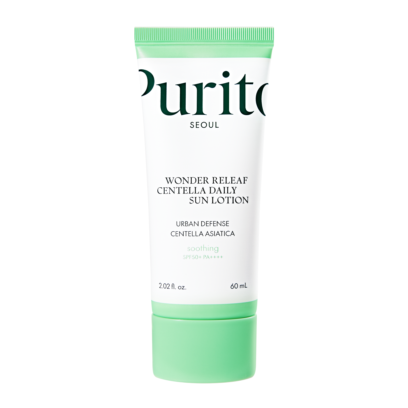 [PURITO SEOUL] Wonder Releaf Centella Daily Sun Lotion SPF50+ PA++++ 60ml