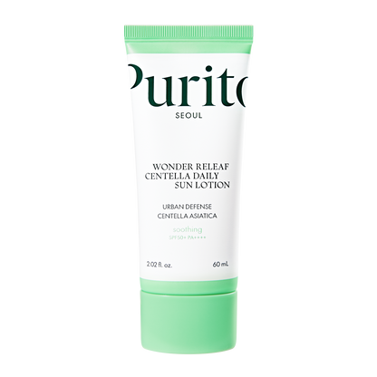 [PURITO SEOUL] Wonder Releaf Centella Daily Sun Lotion SPF50+ PA++++ 60ml