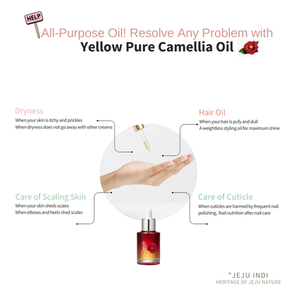 [JEJU INDI] Camellia Original Seed Oil 30ml