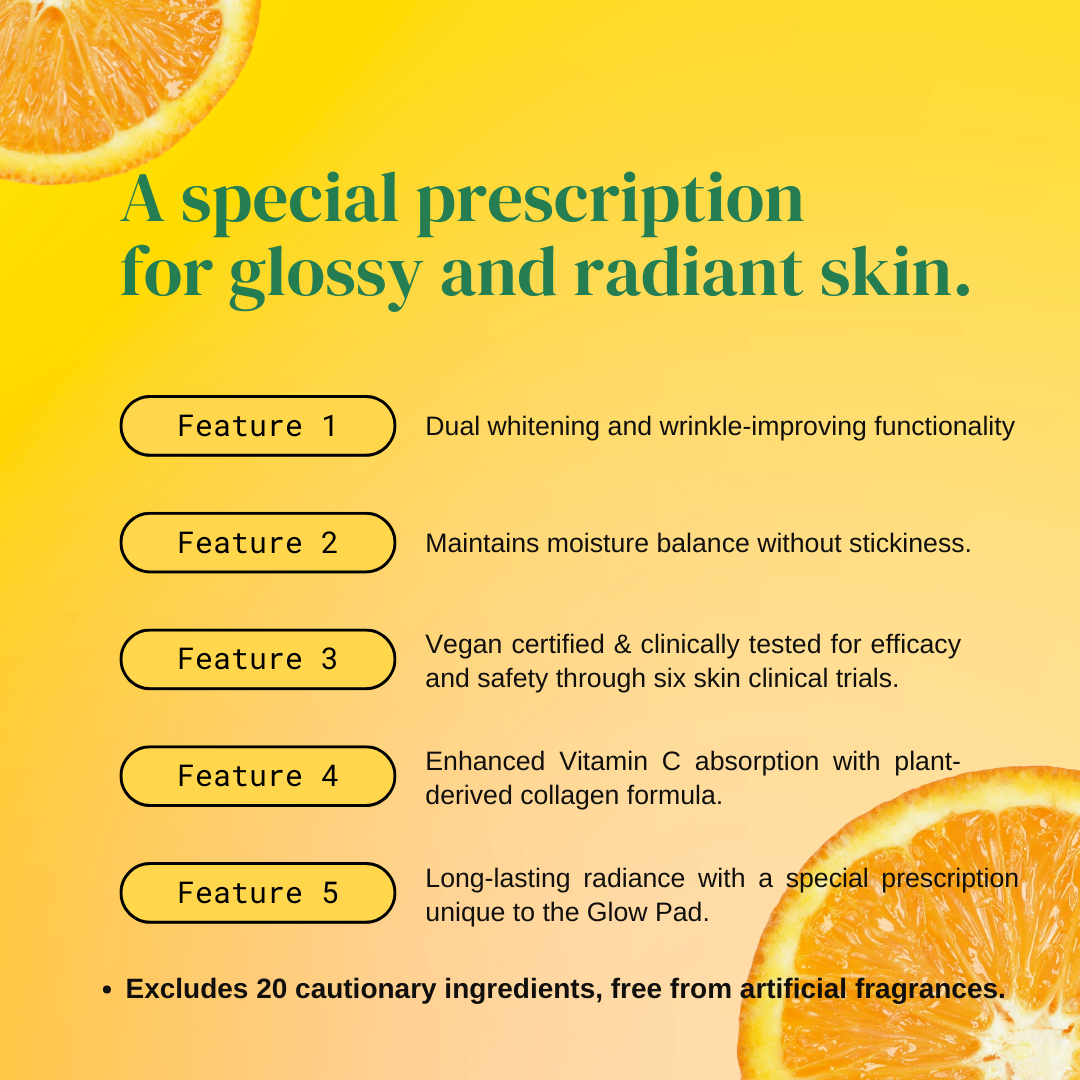 [JEJU INDI] Vitamin C Glossy Jumbo Pad 160ml