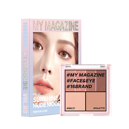 16BRAND My Magazine Shadow Palette 7.5g (10colors)