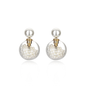 Rhinestone Ball Stud Earrings Kiwidrop