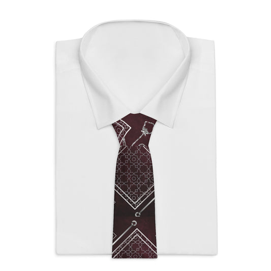 Red Titanium Gentleman's Business Tie Printify