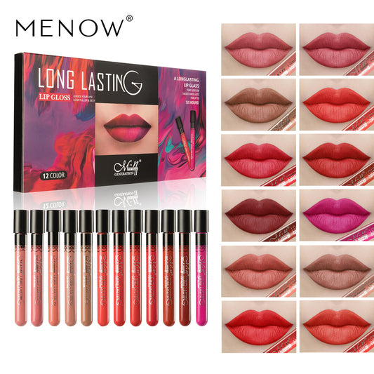 MENOW Long Lasting Non-Stick Matte Lip Gloss Hypersku