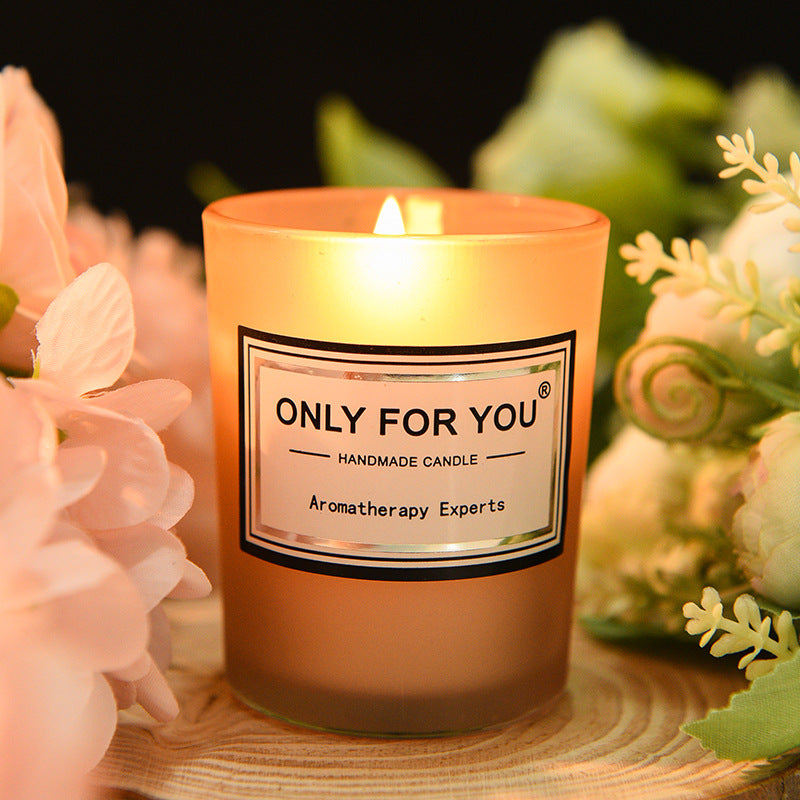 Romantic Floral Aromatherapy Smokeless Candle Zendrop