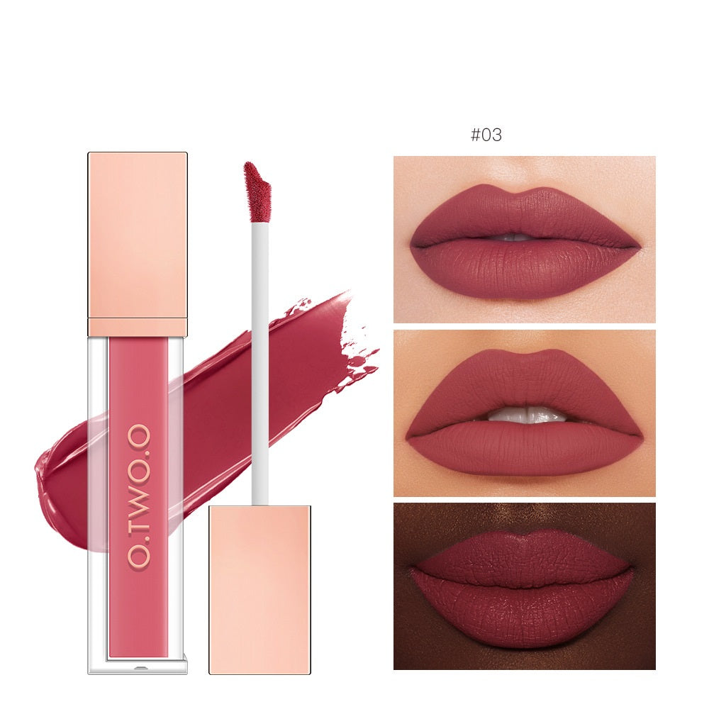 Non-stick Cup Non-fading Velvet Matte Lip Gloss