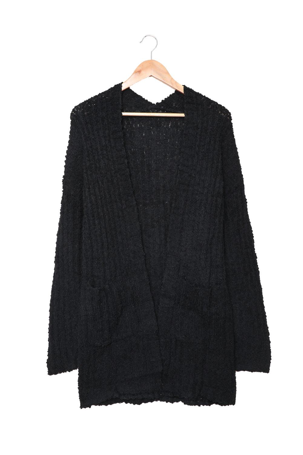 Pebble Beach Textured Cardigan Kiwidrop