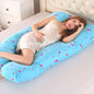 Maternity Pregnant Women Sleeping Support Pillow Cotton Pillowcase U Shape Pillows Pregnancy Side Sleeper Bedding Larnt